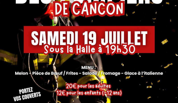Bal des Pompiers de Cancon - Samedi 19 Juillet 2025