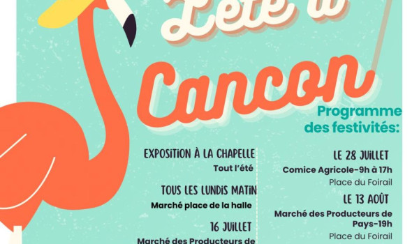 L'été à Cancon - Saison 2025
