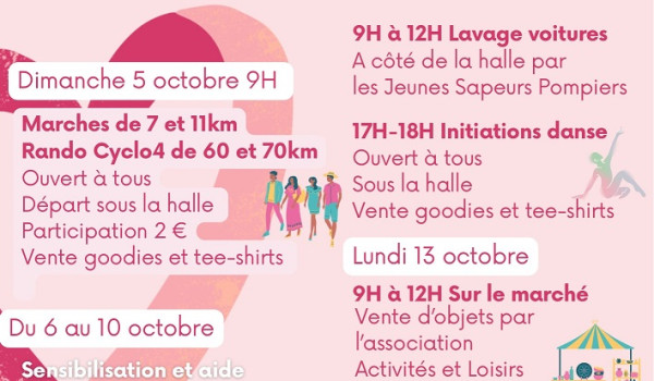 Octobre Rose 2025 à Cancon